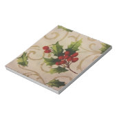 Holly Berries Notizblock (Rotiert)