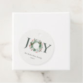 Holly Berries Pine Tree Joy Weihnachtsfeier Geschenkanhänger (Beispiel)