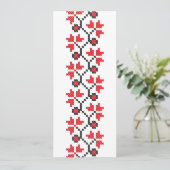 Holly Berries Red Blume Kreuzstich Design (Stehend Vorderseite)