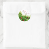 Holly Berries Sticker (Tasche)