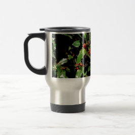 Holly & Berries Travel Mug Reisebecher