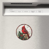 Holly Berries und Kardinal Magnet (In Situ (Geschirrspüler))