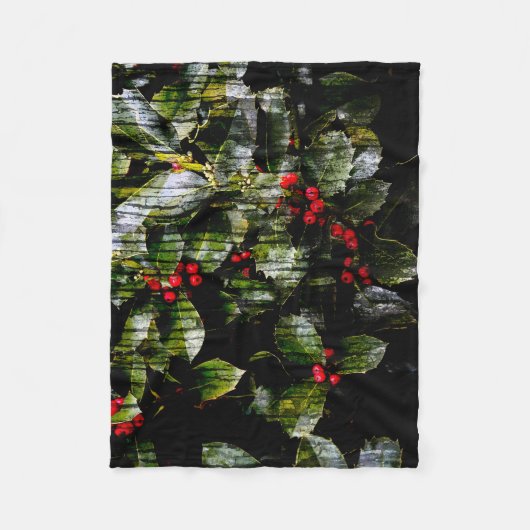 Holly Berry Blanket Fleecedecke (Vorderseite)