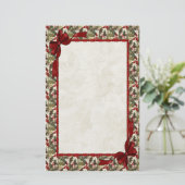Holly Berry Briefpapier (Stehend Vorderseite)