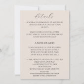 Holly Berry Christmas Ornament Einladung zur Hochz (Rückseite)