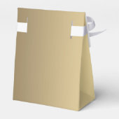 Holly Berry Christmas Personalisiert Green Damask Geschenkschachtel (Rückseite)