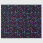 Holly Berry Christmas Seamless Pattern Geschenkpapier (Flach)