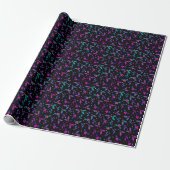Holly Berry Christmas Seamless Pattern Geschenkpapier (Ungerollt)