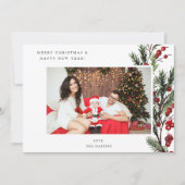 Holly Berry H Foto Holiday oder Weihnachten (Vorderseite)