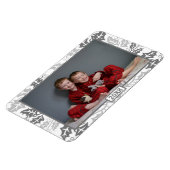 Holly Berry Holiday Weihnachts Foto Magnet (Linke Seite)