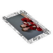 Holly Berry Holiday Weihnachts Foto Magnet (Rechte Seite)