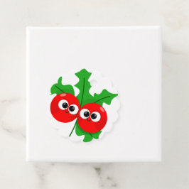 Holly Berry Kids Christmas Gift Tag – To/From Geschenkanhänger