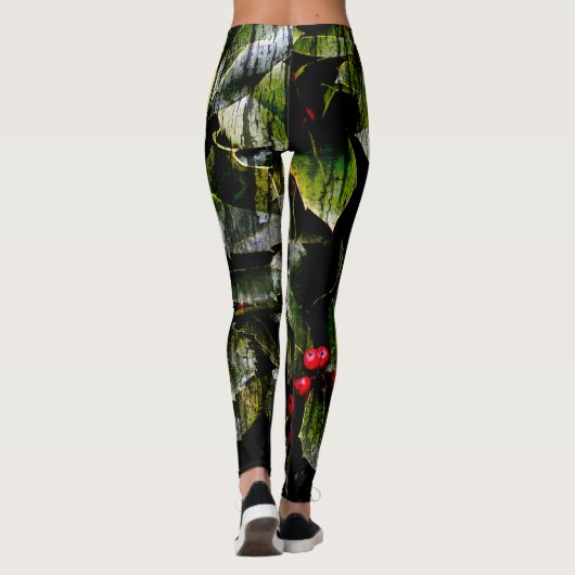 Holly Berry Leggings (Rückseite)