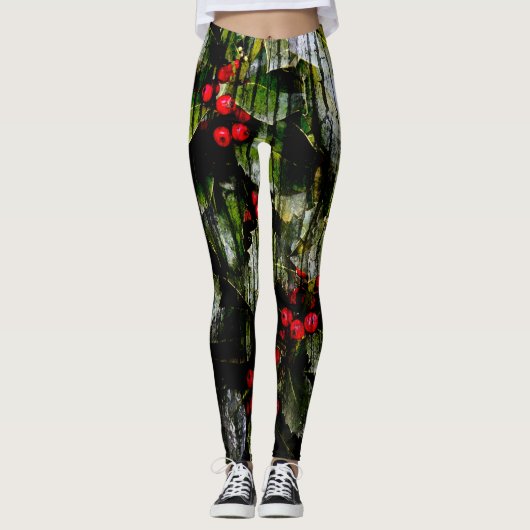 Holly Berry Leggings (Vorderseite)