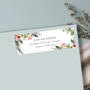 Holly Berry Pine Sehr frohe Weihnachtsansprache