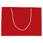 Holly Berry Red Große Geschenktüte (Rückseite)