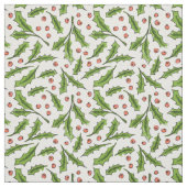 Holly Berry Sprig Pattern Stoff (Muster)