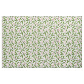 Holly Berry Sprig Pattern Stoff (Fat Quarter (45,7 x 55,9 cm))