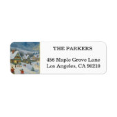 Holly Berry Weihnachtsaufenthaltsanschrift (Vorne)