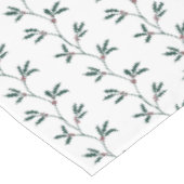 Holly Berry Weinberge Weihnachtsdecke Tischdecke (Schrägansicht)