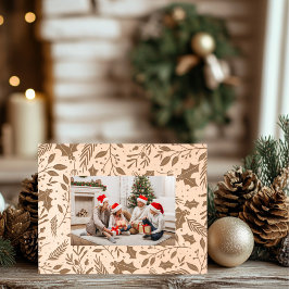 Holly Berry Wooden Geätzte Rahmen