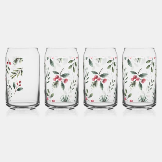 Holly Berry Wreath  Dosenglas (Links)