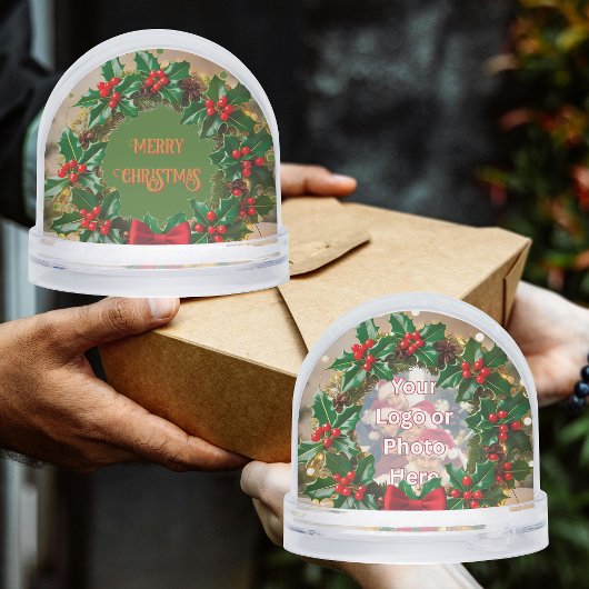 Holly Berry Wreath Kundenempfehlung Schneekugeln