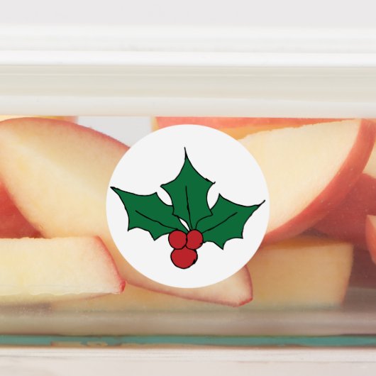 Holly Blätter Clipart Clip Art Holly Blätter Etiketten (Befestigt)