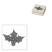 Holly Blätter Clipart Clip Art Holly Blätter Gummistempel (Stempel)