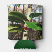 Holly Blätter I Holiday Botanical Dosenkühler (Rückseite)