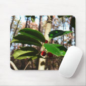 Holly Blätter I Holiday Botanical Mousepad (Mit Mouse)