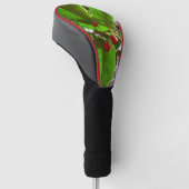 Holly Blätter II Holiday Nature Botanical Golf Headcover (angewinkelt)
