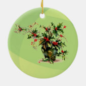 Holly Blätter Ornament (Hinten)