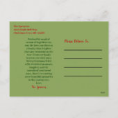 Holly Blätter und Berries Frohe Weihnachten Foto (Rückseite)