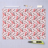 Holly Blätter und Blume Seidenpapier (Handwerk)