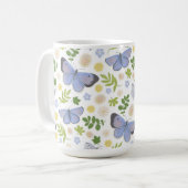Holly Blue Butterfly Kaffeetasse (Vorderseite Links)