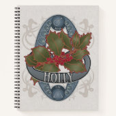Holly - Blume Astrologie und Magie Notizblock (Vorderseite)