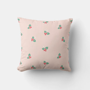 Holly & Blush: weicher Weihnachtsarm Kissen