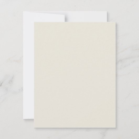 Holly Border Bow Einladung (Rückseite)