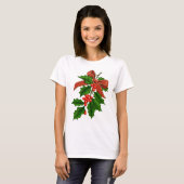 Holly Branch und Bow T-Shirt (Vorne ganz)