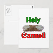Holly Cannoli Postkarte (Vorne/Hinten)