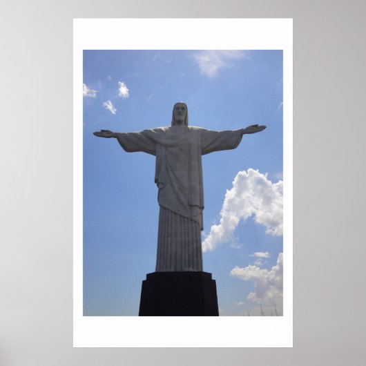 Holly Christ Corcovado in Rio Poster (Vorne)