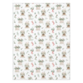 Holly Christmas Pattern Tischdecke (Vorderseite)