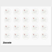 Holly Christmas Sticker (Blatt)