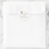 Holly Christmas Sticker (Tasche)