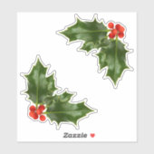 Holly Corners Sticker (Blatt)