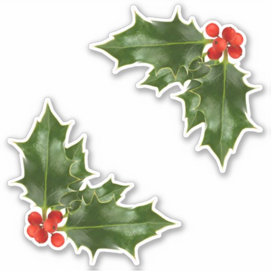 Holly Corners Sticker (Vorderseite)