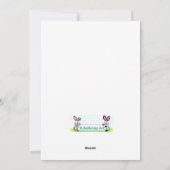 Holly Cow Christmas Feiertagskarte (Rückseite)