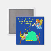 Holly Cow, "Sweet Dreams" Magnet (Vorderseite/Rückseite)