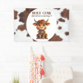 Holly Cow verstecken braunes weißes Banner (Insitu)